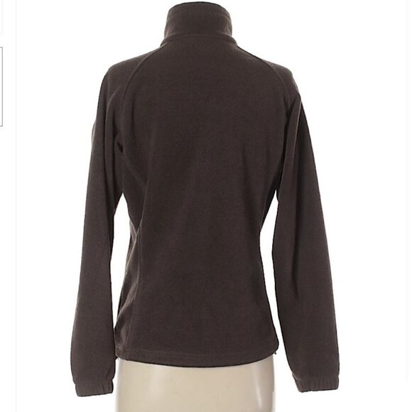 Columbia Brown Fleece Full Zip Jacket - Picture 2 of 11